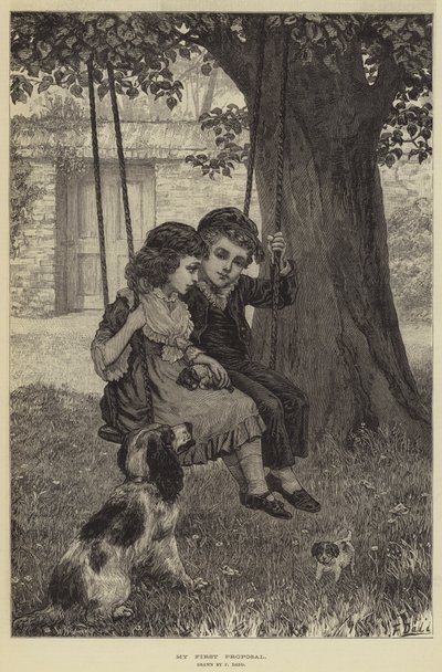 Mijn eerste aanzoek door Frank Dadd